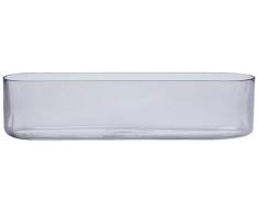 Better Best & 2101590 Oval pour Vase Verre Bas Centre de Table 5,9 x 36 x 9 cm