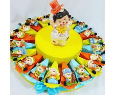 Sindy BonbonniÃ¨re BonbonniÃ¨re BonbonniÃ¨re BaptÃªme Ãconomique Magnet GÃ¢teau Porte-dragÃ©es Inclus RÃ©sine Multicolore 5 cm