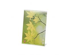 Home Porte Photos Vertical, Plastique, Transparent, 13Â x 4Â x 18Â cm