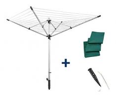 Leifheit Balai raclette Classic Floor, raclette Sol 45 cm avec Double lÃ¨vre en Caoutchouc, Balai avec Manche tÃ©lescopique de 80 Ã 137 cm