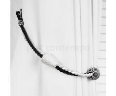 Just Contempo Embrasses de Rideau en Corde torsadée de Style Moderne