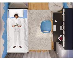 Italian Bed Linen Parure de lit Enfant numérique 1 Place 1 Posto Chef