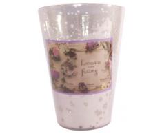 Ian Snow Vase en Verre lustrÃ© Style Ancien Lilas