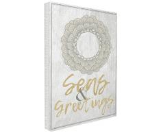 La Collection Stupell Décoration intérieure surdimensionné tendue sur Toile Décoration Murale, Multicolore