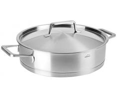 LACOR 45624 Plat Rond, Acier Inoxydable, INOX, 24 cm