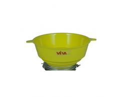 Viva Haushaltswaren Entonnoir Universel Jaune en Plastique pour diamÃ¨tres de 4.5 Ã 11.5cm