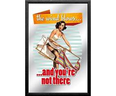 Empire Merchandising 708236Â ImprimÃ© Miroir Mural 22Â x 32Â x 1,2Â cm, Multicolore