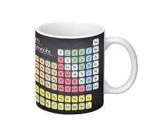 Infinite by GEDA LABELS 12160 Tasse en porcelaine Tasse Ã cafÃ© pour enfant Multicolore