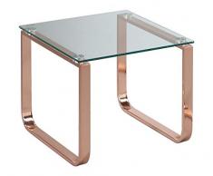 ASPECT Sloane Table dappoint rectangulaire Transparent 45 x 55 x 40 cm