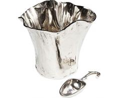 Kare 61347 Garofano Seau à glace 2 pièces en aluminium nickelé