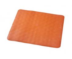RIDDER Basic Tapis de Douche 100% Caoutchouc synthétique (TPE = élastomère thermoplastique) Orange 51 x 51 cm