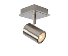 Lucide LENNERT - Spot plafond - LED Dim. - GU10 - 1x5W 3000K - Chrome DÃ©poli