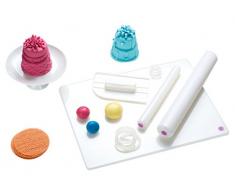 Decora 9260276 Paquet 8 GLISSIÈRES pour Rouleau Petit À PÂTISSERIE, Autre