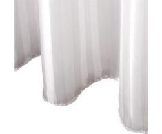 Winware Rideau de Douche Ã Rayures satinÃ©es