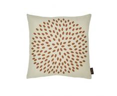 Zons Coussin Design Pissenlit 45x45 Cm 6 Couleurs + Rembourrage 450g (Beige)