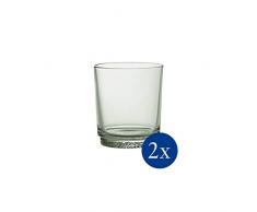 like. by Villeroy & Boch â its my match Eau Mineral 2Â piÃ¨ces, Ensemble Insolite de Verres en Cristal, Vert Tendre, lavables en Machine, 380Â ML