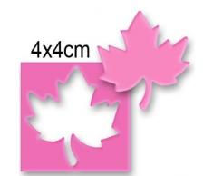 Efco Feuille dérable Perforatrice Taille L, Rose, 9, 5 x 6, 5 cm