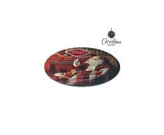 Atosa - 41115 - b/f. Assiette 33x33cm Plastique Rouge