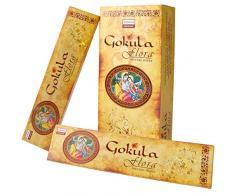 laroom 11925 â Pack 6 Boîtes DE 20 Sticks encens Gokula Flora