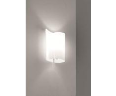 Selene papiro Applique murale 70 W, blanc brillant