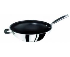 Tefal e97693Â Pro Series INOX Thermo-Spot Induction Gault Millau Pro Series INOX Wok sans Couvercle 30Â cm
