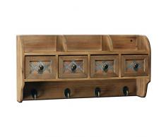 Carrick Design Armoire Murale avec tiroirs