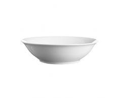 Price et Kensington Simplicity lÃ©gumes Bol, Porcelaine, Blanc, Lot de 77, 23Â cm