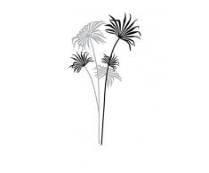 SuperStudio LO + demoda nov000Â âÂ 87Â âÂ Vinyle dÃ©coratif, Motif Palmier, Multicolore