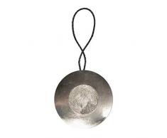 STEPHANOISE Magnet Metal Rond, Argent, Diametre 10 cm-Envergure 30 cm