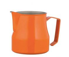 Motta 02650/00 Pichet à Lait moussant, INOX, Orange, Centimeters