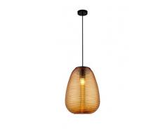 Sulion Volga Suspension E27 Verre Orange