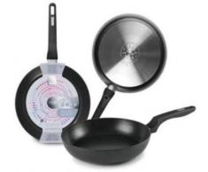 IBILI 485020 Poele Titanio, Aluminium, Noir, 37 x 20 x 4 cm