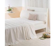 Sancarlos Jareta Draps brodés Crème pour lit de 180 cm