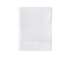 Essix - Drap Plat Regain Satin de coton Panna Cotta 240 x 300 cm