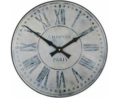 Roger Lascelles Horloge Murale Pub/Chanvin, Gris