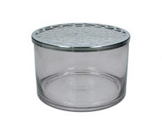 J. Kersten Vase en Verre ArgentÃ© 20 x 20 x 13 cm