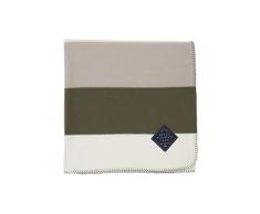 Lexington Couverture, Polaire, Vert/Blanc, 130x170