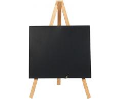 Securit 24 cm x 15 cm-Bois-Mini trÃ©pied de Table Finition laquÃ©e en hÃªtre