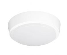 Airam premier plafonnier à lED ronde 8 W, blanc, 200 x 51 mm