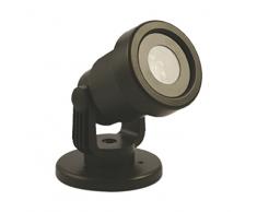 Kooper Xmas projecteur LED Usage extÃ©rieur Merry Christmas avec Base, mÃ©tal/Plastique, Blanc, 17Â x 11Â x 15Â cm