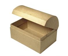 Rayher 71750000Â pappmachÃ Â£ Â© BoxÂÂ¯: Coffre FSC recyclÃ© 100%, 12Â x 8Â x 7,5Â cm