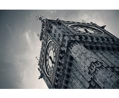 Artis 612895 Big Ben London DÃ©coration Murale Toile Multicolore 45 x 65 cm