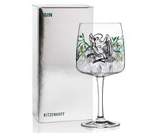 RITZENHOFF Verre Gin de Karin Rytter (Alchemist) en Cristal 700 ml avec Platine Véritable