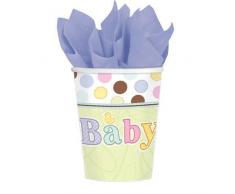 amscan International Lot de gobelets 266Â ML, Lot de 18