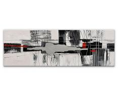 Arte Dal Mondo Peintures DÃ©coratif Abstrait Tableau Modern Peint Ã la Main sur Toile avec Chassis, Acrylique, Multicolore, 150 x 3,5 x 50 cm