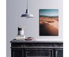 Bonamaison DÃ©coration Murale Impression sur Toile, Dimensions: 50 x 70 Cm - ConÃ§u et fabriquÃ© en Turquie