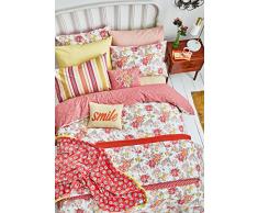 Helena Springfield Fay de lit, Super King Size, Coton Polyester, Corail, Super-King