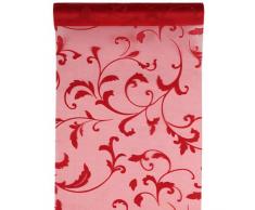 Santex 70140 Arabesque Chemin de Table Rouge