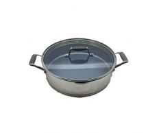 Hairy Bikers CKW2076 Sauteuse en acier inoxydable