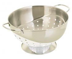 Prestige 46320 Passoire 22 cm, Acier Inoxydable, Blanc, 12,5 x 27 x 23,5 cm